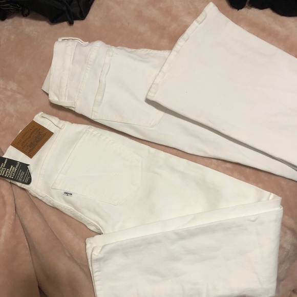 2 white jeans (24&25) - Picture 3 of 5
